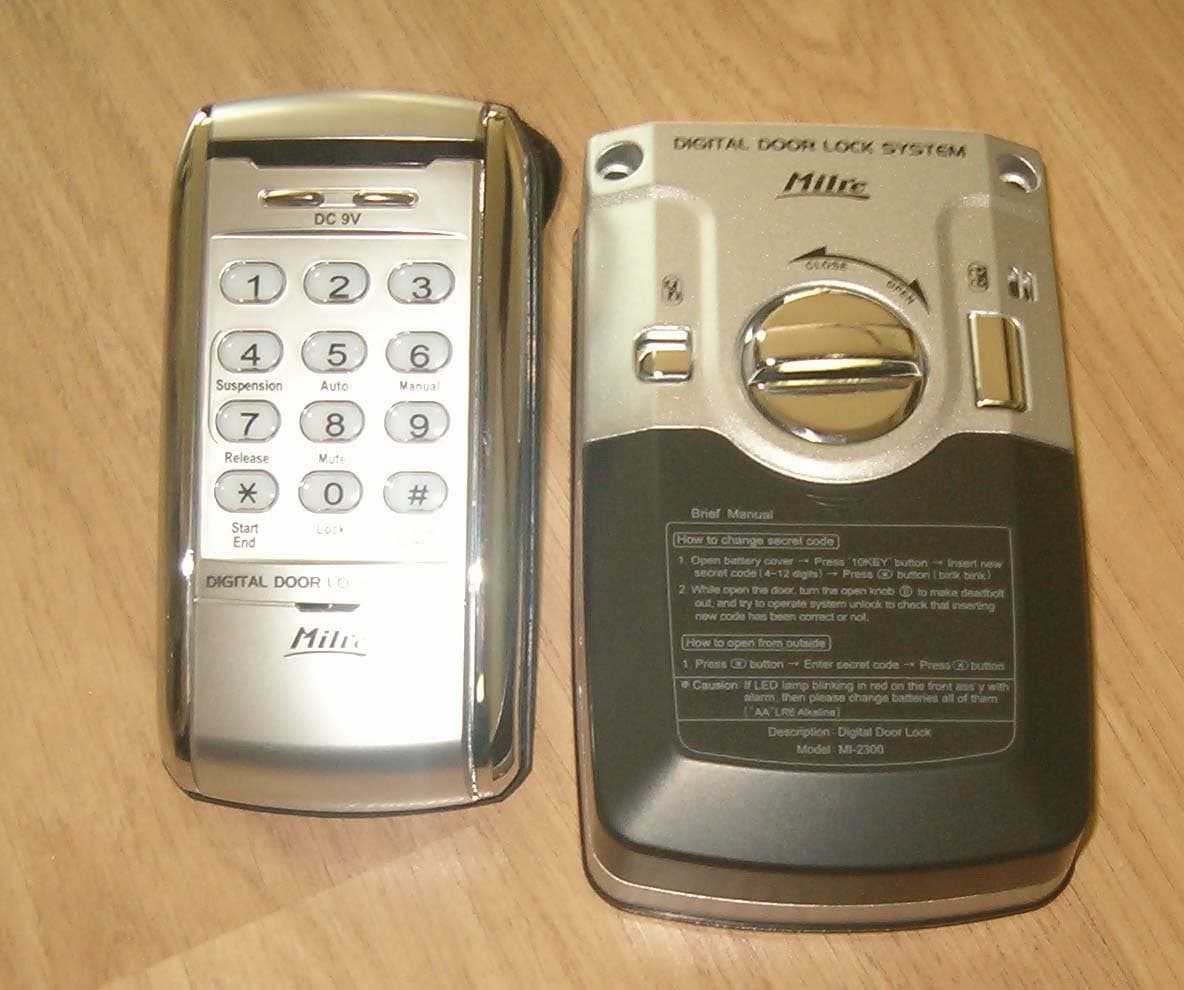 Digital door lock- keyless- Korea products